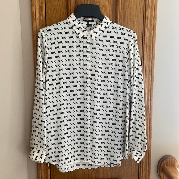 nwt theory silk top - Picture 3 of 6
